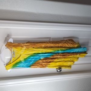 Just Cruising rayon sleeveless festival summer dress free size